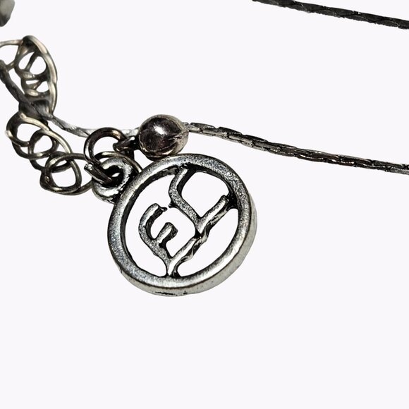 Erica Lyons Turquoise Silver Tone Beaded Multi Strand Necklace Fashion Jewelry - Picture 5 of 7